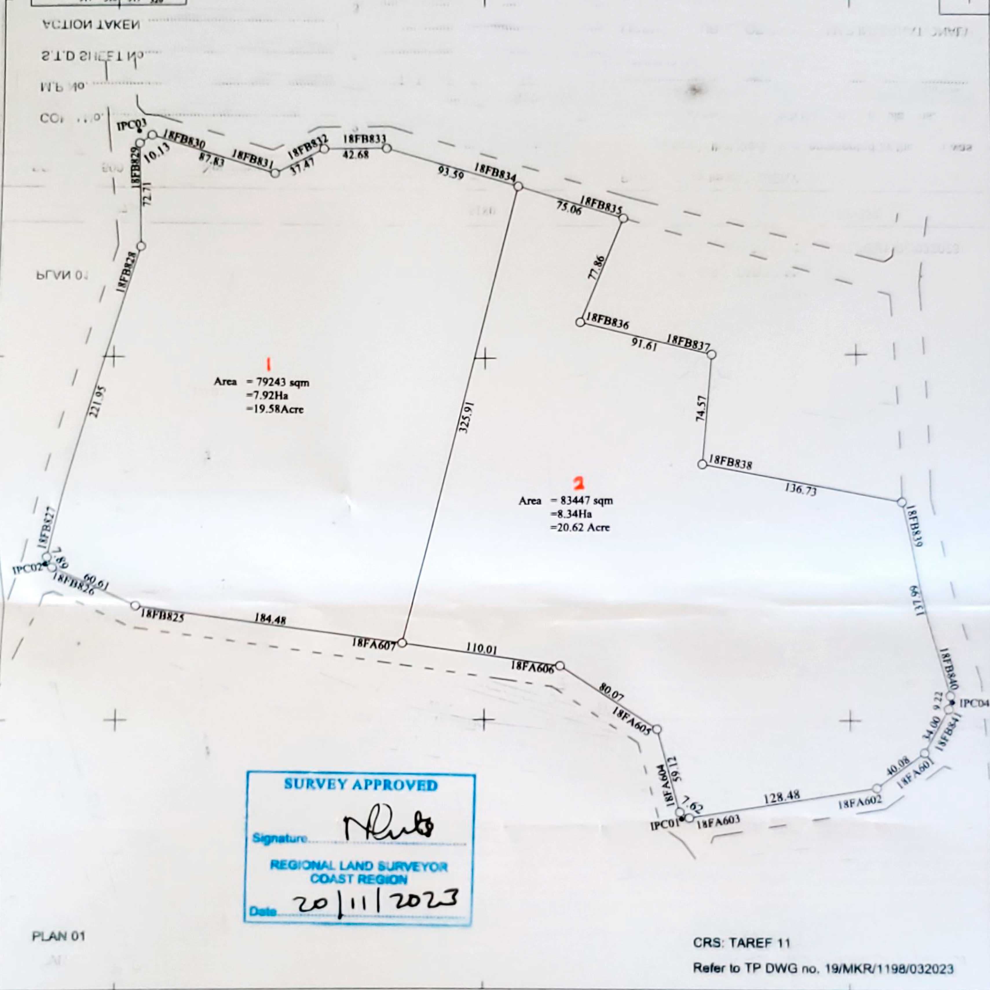 Planning and subdvision survey